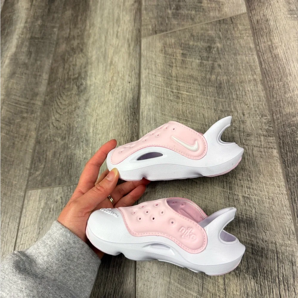 Nike Kids Pink‎ Aqua Swoosh Shoes